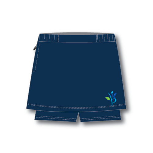 Skirt with bike pant