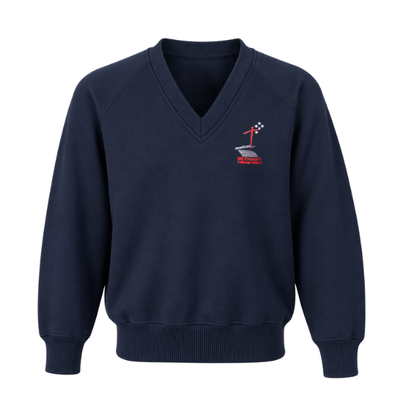 Fleecy Pullover - V Neck