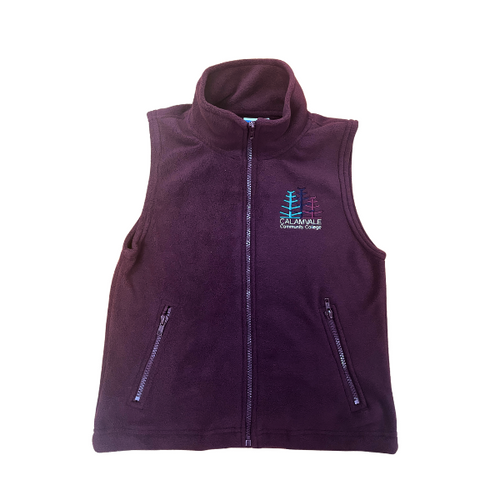 PRE-ORDER Fleecy Maroon Vest