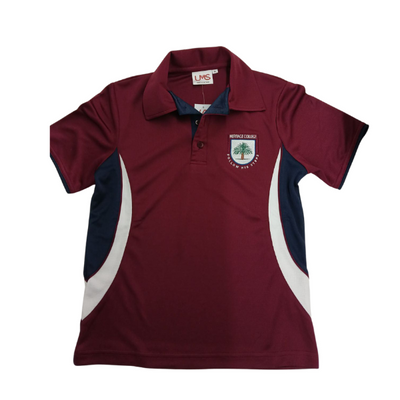 Polo S/S - Primary (Maroon)