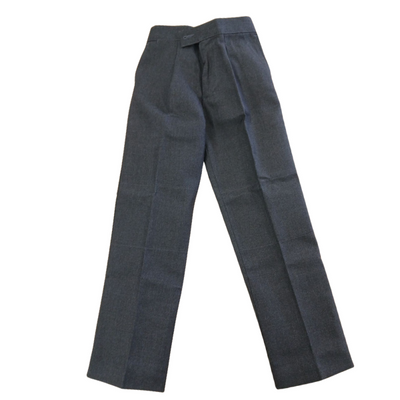 Trousers Grey Elastic Waist