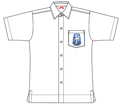 Senior Shirt Boys S/S White