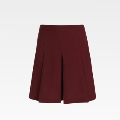 Maroon Skort