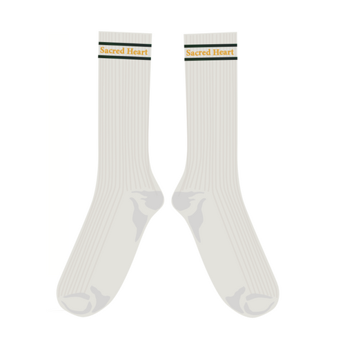 SHP White Sport Socks