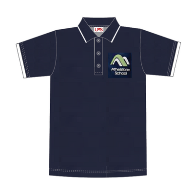Short Sleeve Polo -Navy