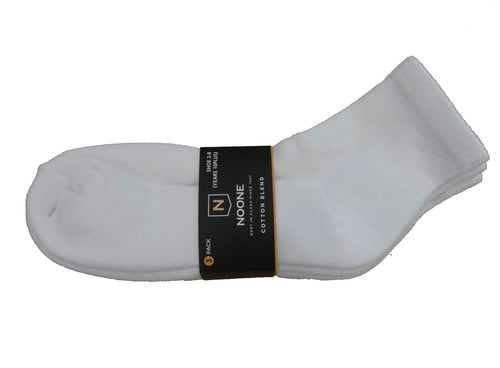 RMSC Sock Sport Wht 3pk