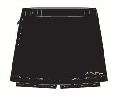 Skirt with Bike Pants