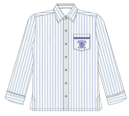 WHO Jnr Striped Long Sleeve Shirt