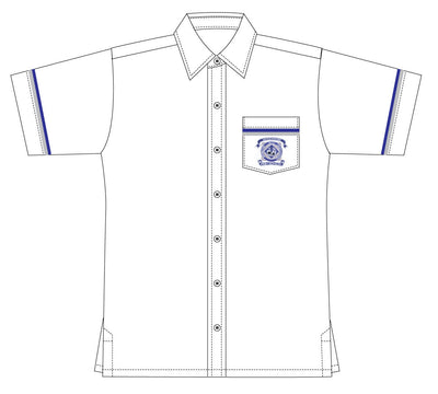 WHO Snr White Short Sleeve Shirt
